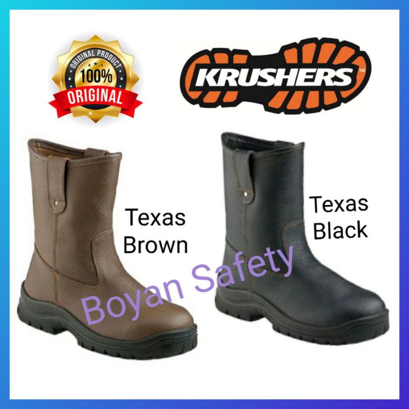 Jual Sepatu Safety Krushers Krusher Texas Original Safety Shoes Shopee Indonesia