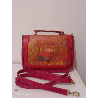 Jual Tas Brera Art Fever Slingbag Authentic. LIKE NEW - Merah Muda -  Jakarta Selatan - Liquidation