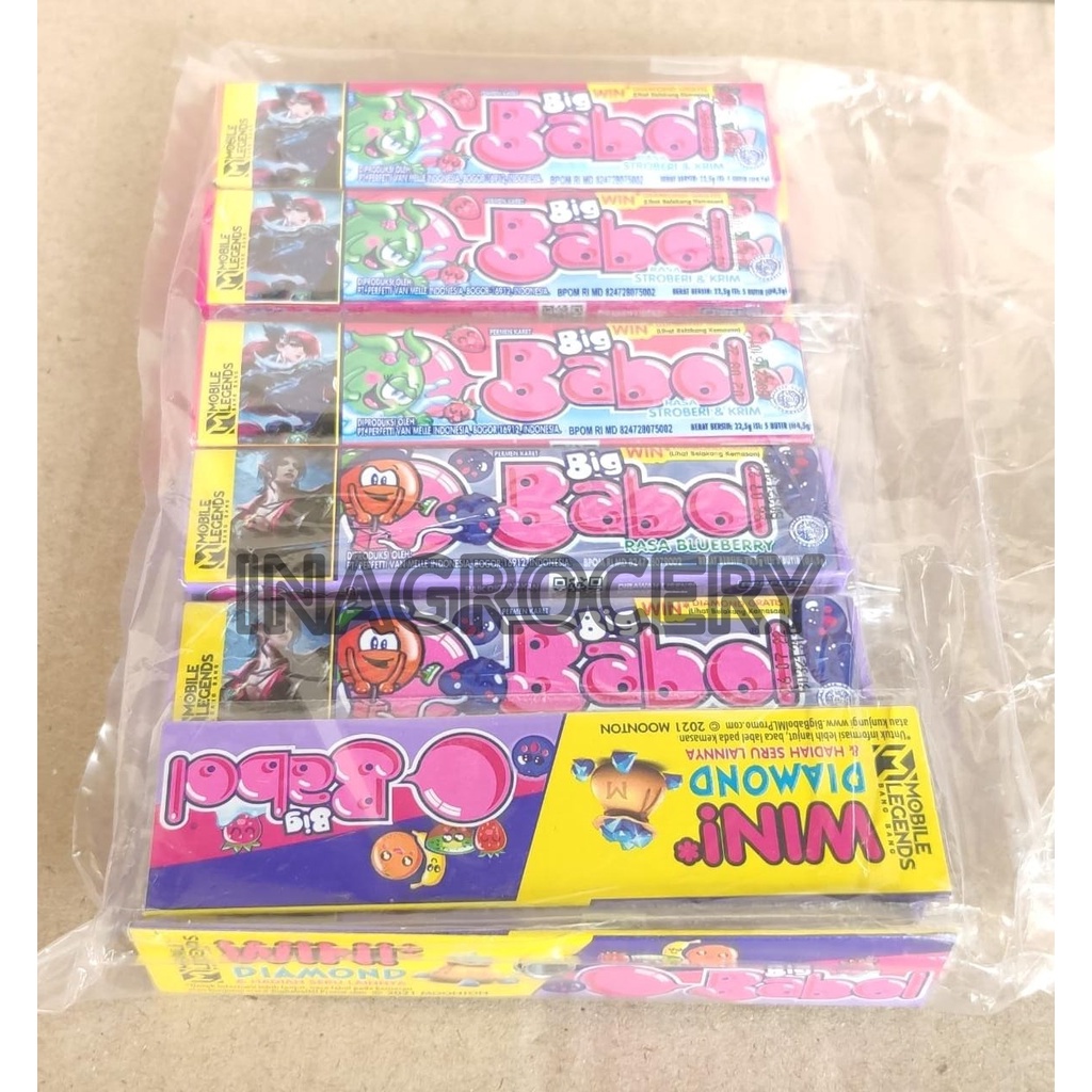 Jual BIG BABOL STICK MIX RASA ISI 12PCS | Shopee Indonesia