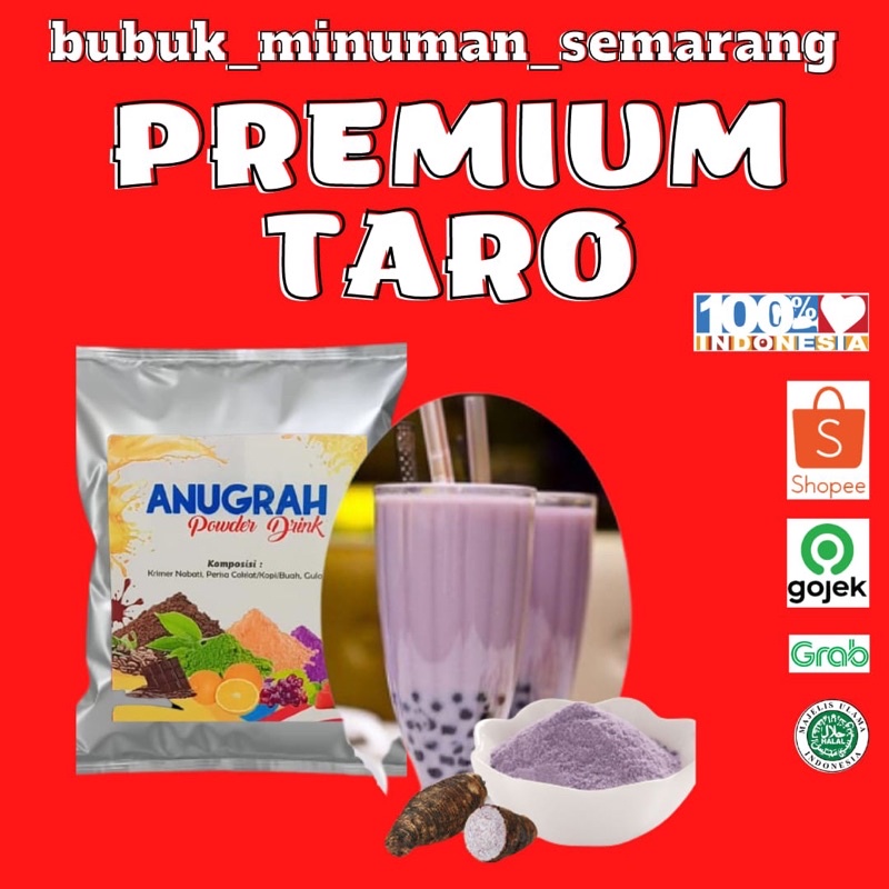 Jual Bubuk Minuman PREMIUM TARO Kemasan 1kg | Shopee Indonesia