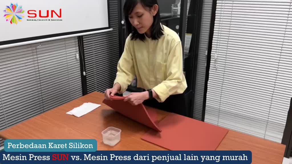 Jual Spons Merah / Putih Alas Mesin Press Kaos | Shopee Indonesia