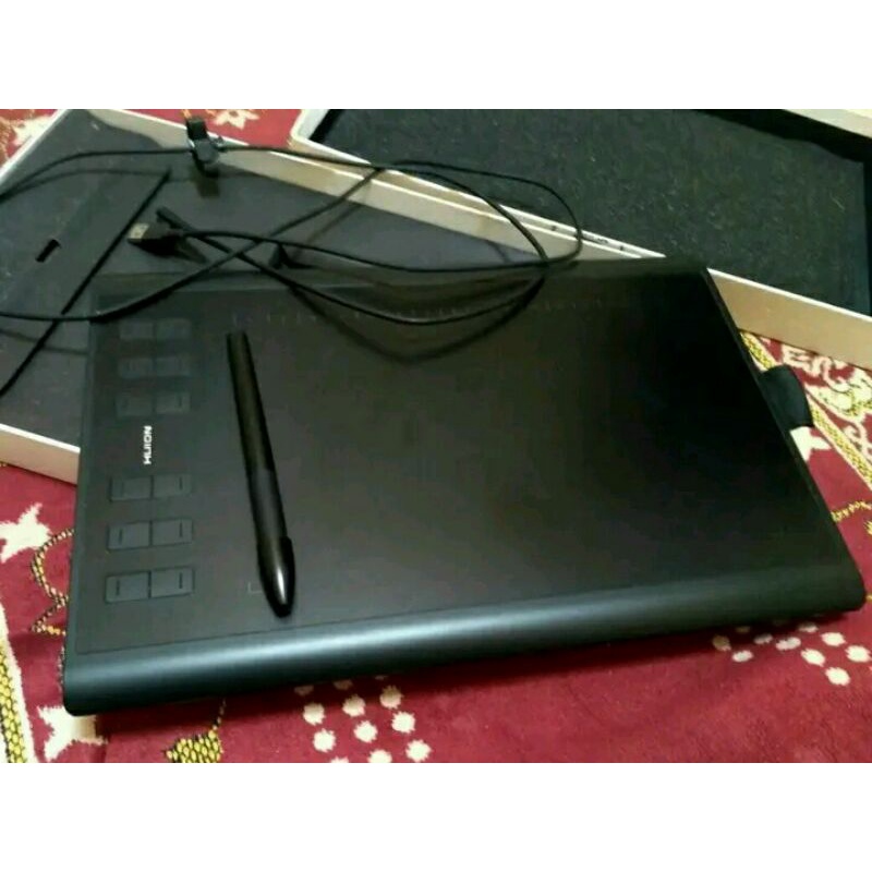 Jual (Second) Professional Graphics Tablet Pen Tab Huion New 1060 plus