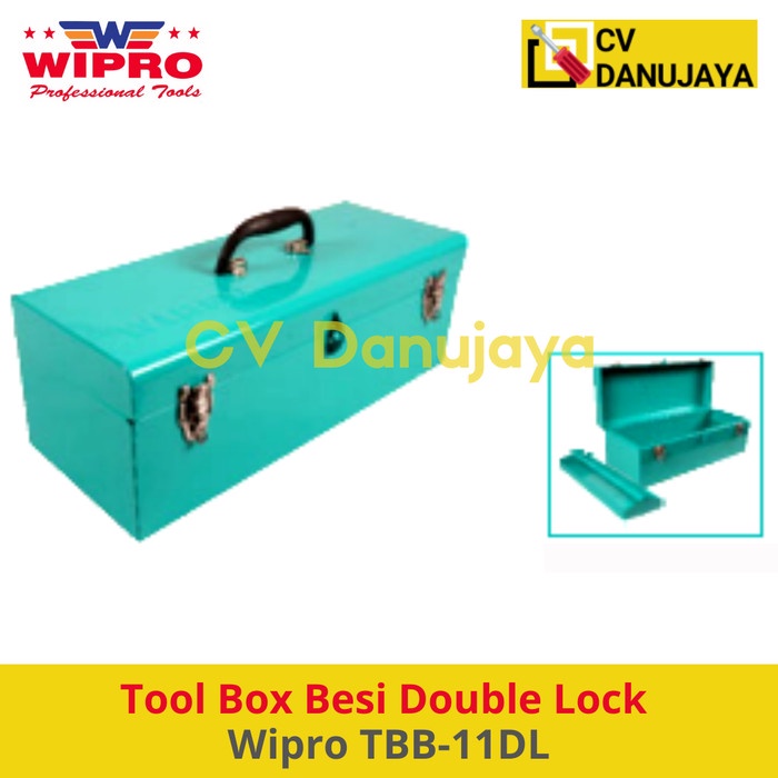 Jual Tool Box Kotak Besi Penyimpan Alat Perkakas Double Kunci Lock