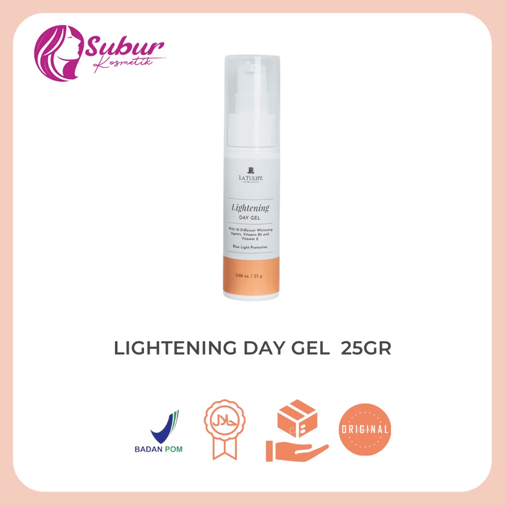 Jual La Tulipe Lightening day gel 25gr Shopee Indonesia