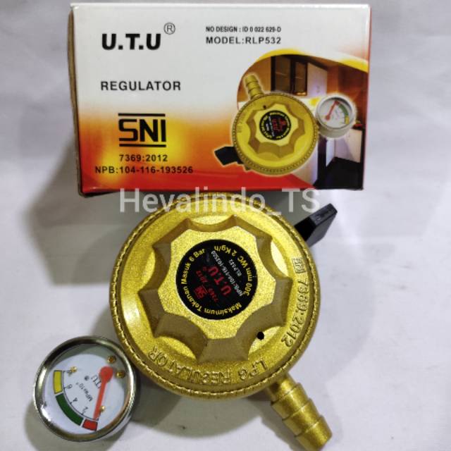 Jual Kepala regulator UTU meteran Kepala Gas UTU Meteran LPG GAS
