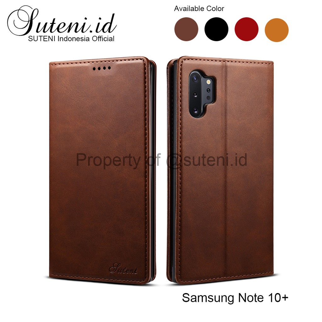 Cover per Samsung Galaxy Note 10 Plus Case PU Pelle Custodia [Kickstand] [Chiusura magnetica] [Slot per Schede], Portafoglio Flip Custodia per Samsung Note 10 Plus,Fiori