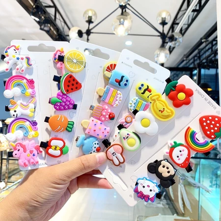 KINGS - Set Jepit Rambut Anak 10 in 1 Jepit Rambut Hairpin Korean Hair Clips F5069
