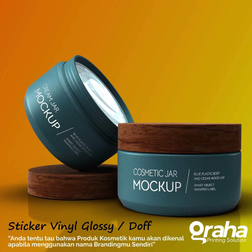 Jual Cetak Stiker Vinyl Glossy / Doff / Transparant Satuan | Shopee ...