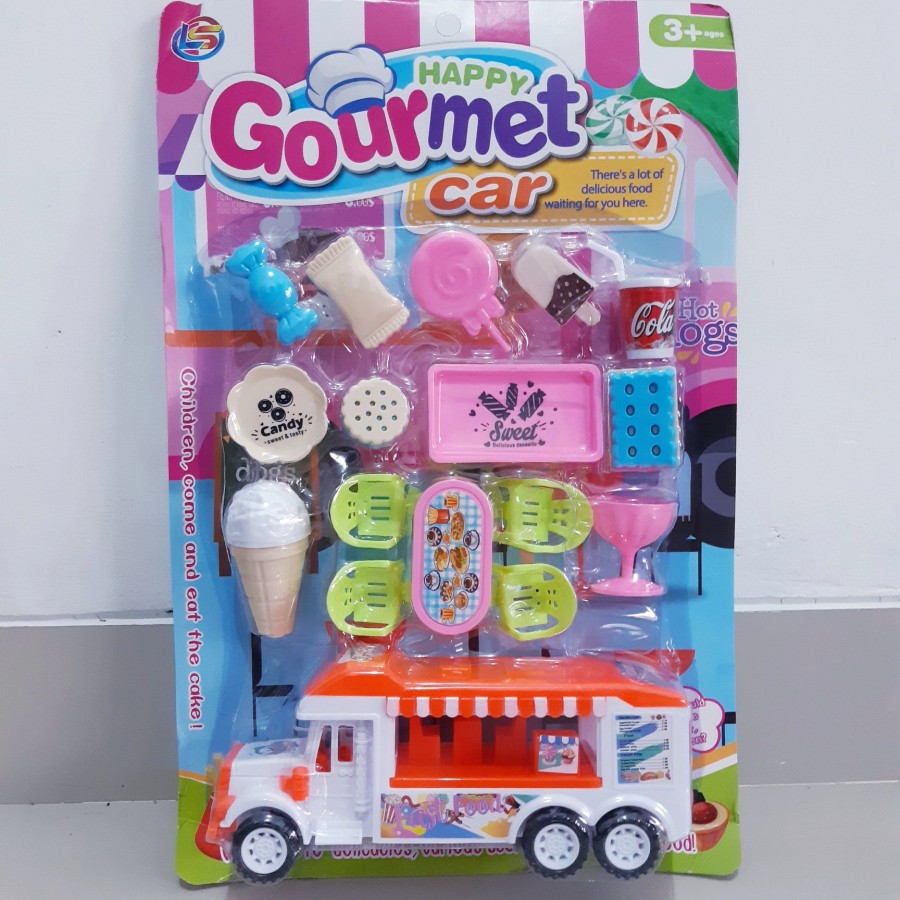Jual Mainan Food Truck Happy Gourmet - Set Mobil Ice Cream Anak ...