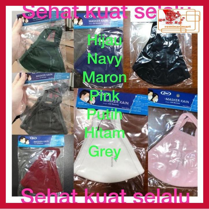 Jual Etegr5- Masker Kain Rider Non Medis Anti Bacteria Rtu7Ti7 ...
