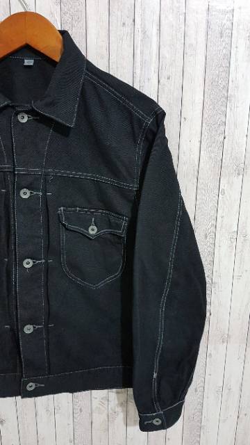 Jual UNIQLO TYPE II Vintage Trucker Denim Jacket Shopee Indonesia