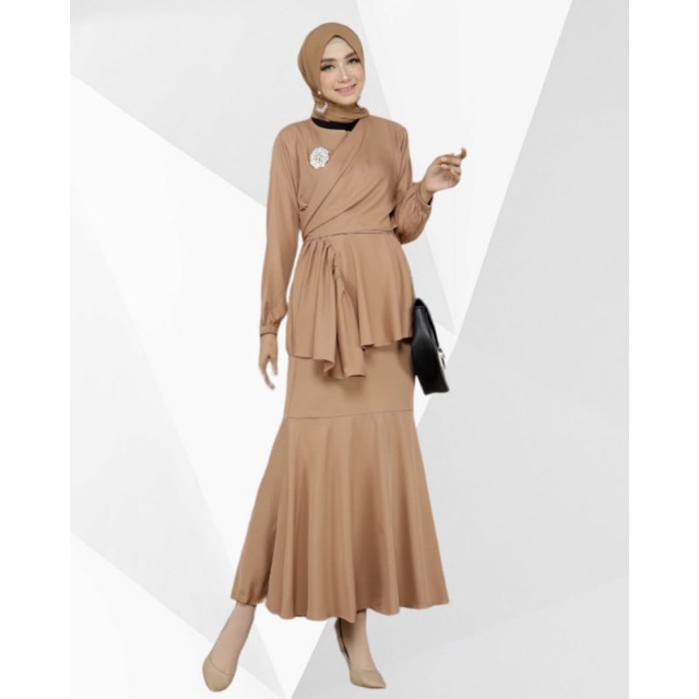 Jual One Set Aulia Setelan Rok Wanita Terbaru kekinian//One Set Rok ...