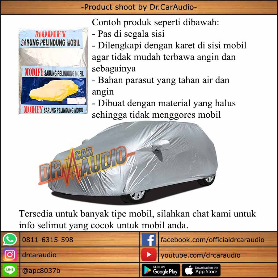 Jual Selimut Mobil Car Body Cover Modify Sarung Mobil Honda Jazz ...