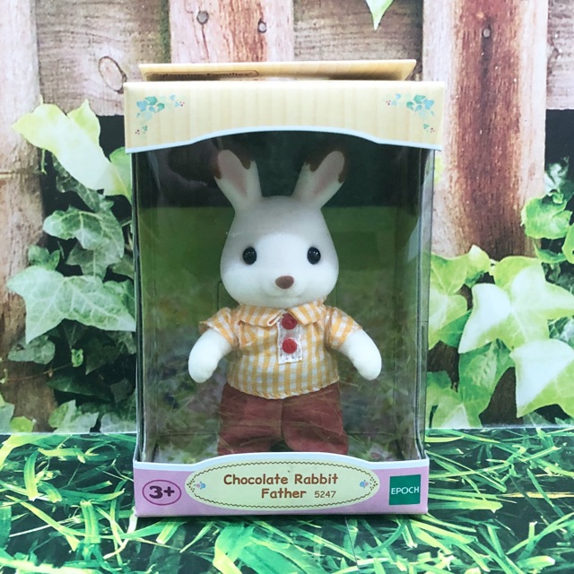 Jual Sylvanian Families - Chocolate Rabbit Father | Shopee Indonesia
