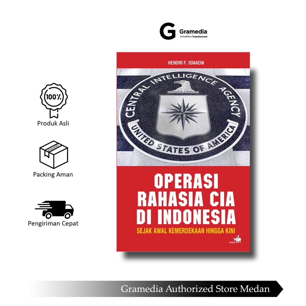 Jual Gramedia Medan - Operasi Rahasia Cia Di Indonesia Sejak Awal ...