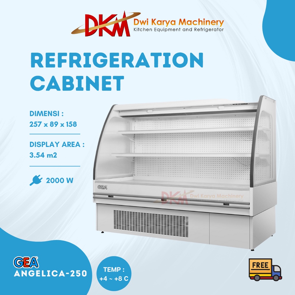 Jual Refrigeration Cabinet / Kulkas Display Minimarket Getra Angelica ...
