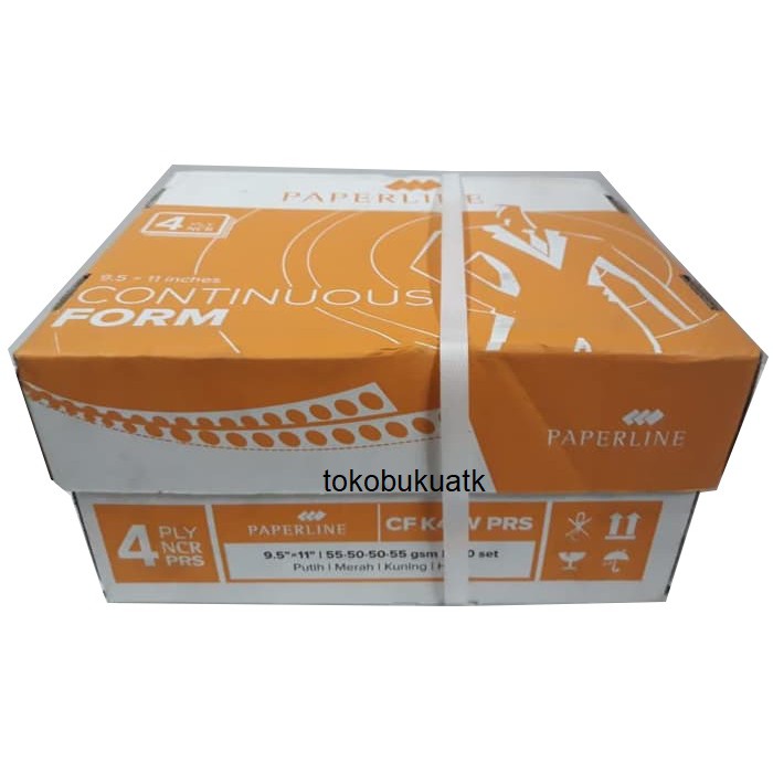 Jual Continuos Form Paperline Rangkap 4 Bagi 2 | Shopee Indonesia