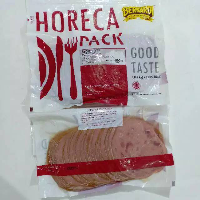 Jual Bernardi Smoked Beef 500gr Horeca Pack Shopee Indonesia 6318