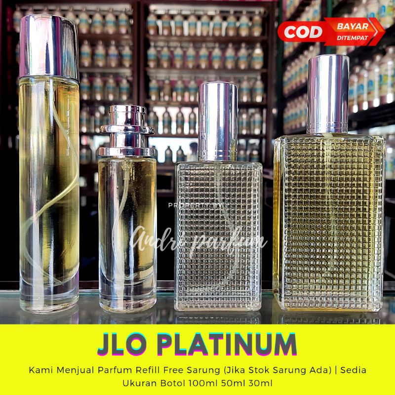 Parfum JLO PLATINUM Aroma Tahan Lama Non Alkohol isi 100ML 50ML 30ML Minyak Wangi JLO PLATINUM