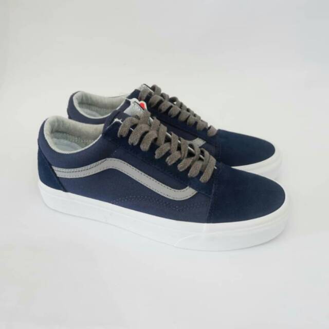 Vans old skool jersey lace hot sale dress blue