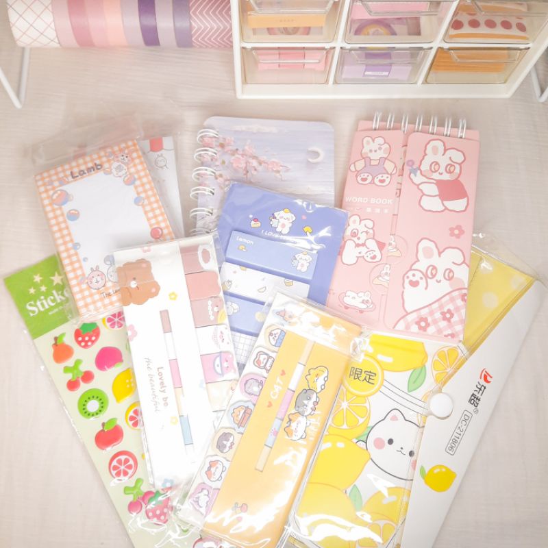 Jual Random Stationery Aesthetic Shopee Indonesia