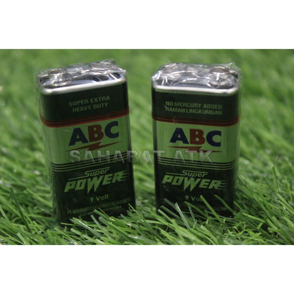 Jual ABC BATRE 9 VOLT / BATRE KOTAK / ABC BATERAI MURAH | Shopee Indonesia
