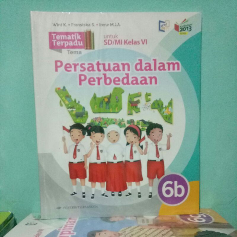 Jual TEMATIK TERPADU UNTUK SD/MI KELAS VI TEMA PERSATUAN DALAM ...