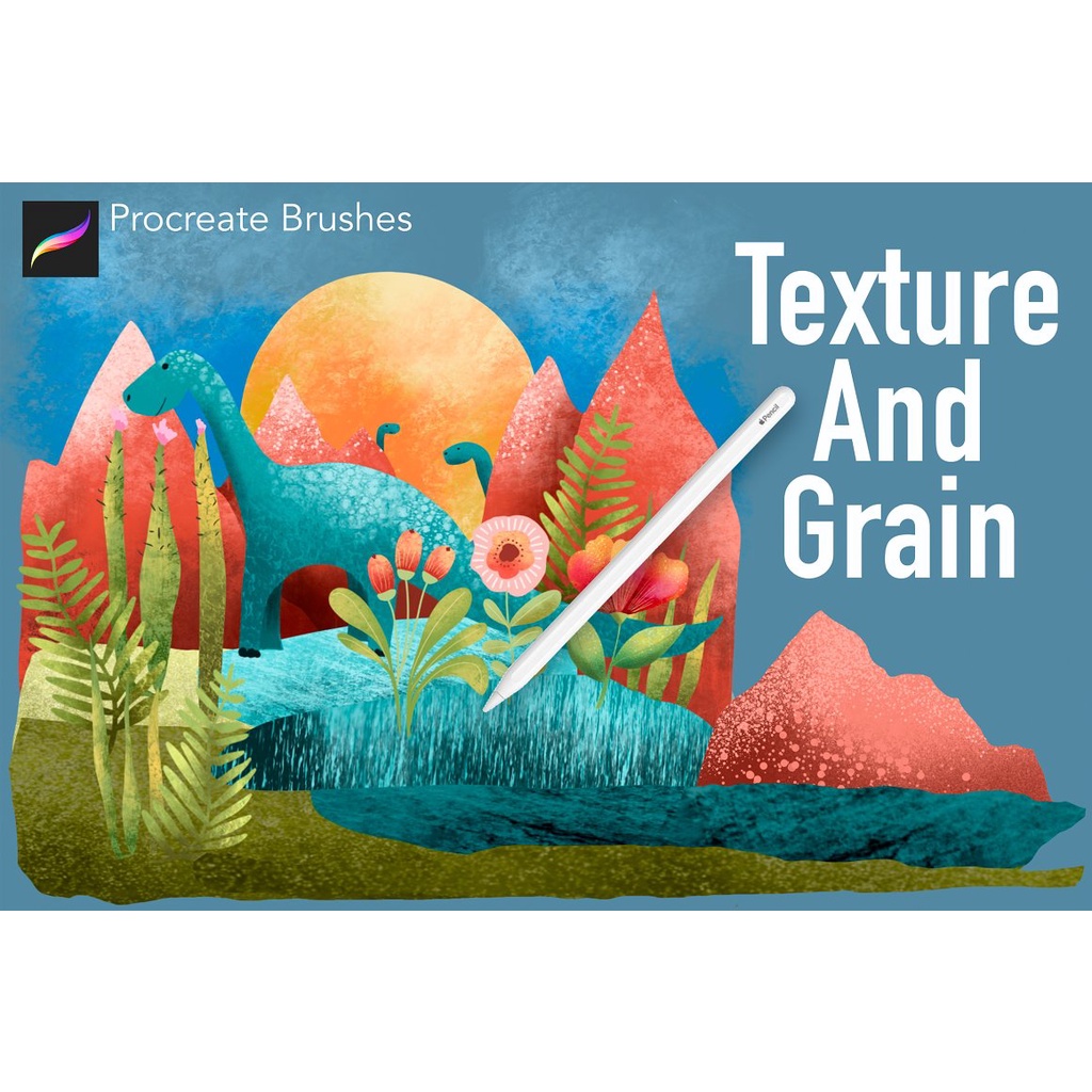 Jual Procreate Brush - Texture & Grain Procreate Brushes | Shopee Indonesia