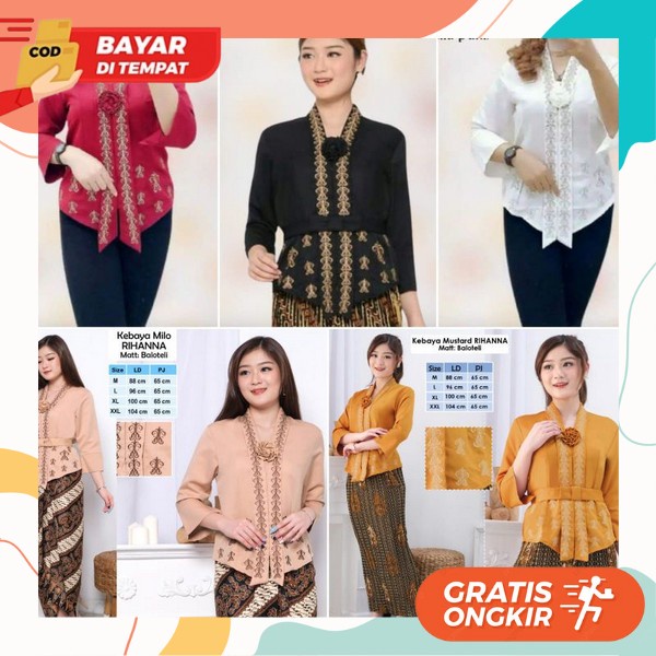 Jual Atasan Kebaya Murah Kualitas Premium Kabaya Buat Kondangan Nikahan