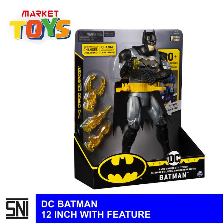 Jual DC BATMAN - 12 Inch With Feature Mainan Anak Batman Dengan Rapid ...