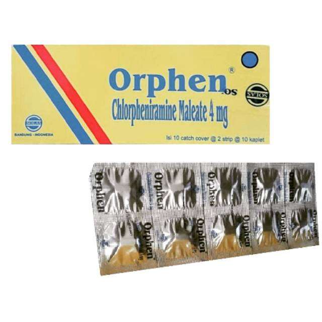 Jual Orphen Chlorpheniramine Terlengkap & Harga Terbaru April 2026 ...