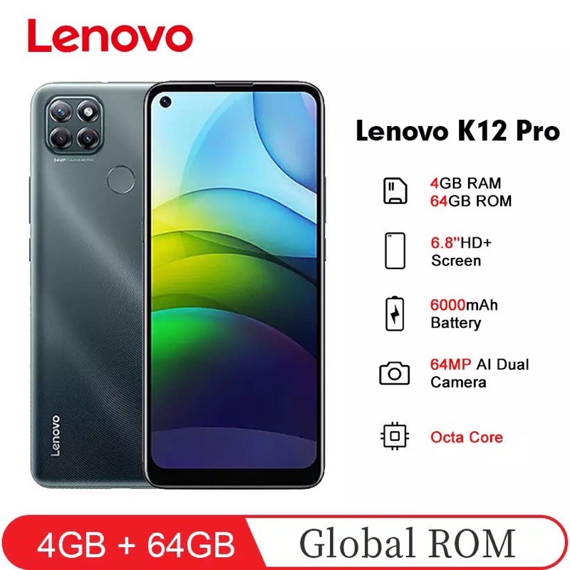 人気を誇る 新品☆神コスパ Lenovo K12 pro スナドラ662 4GB 64GB