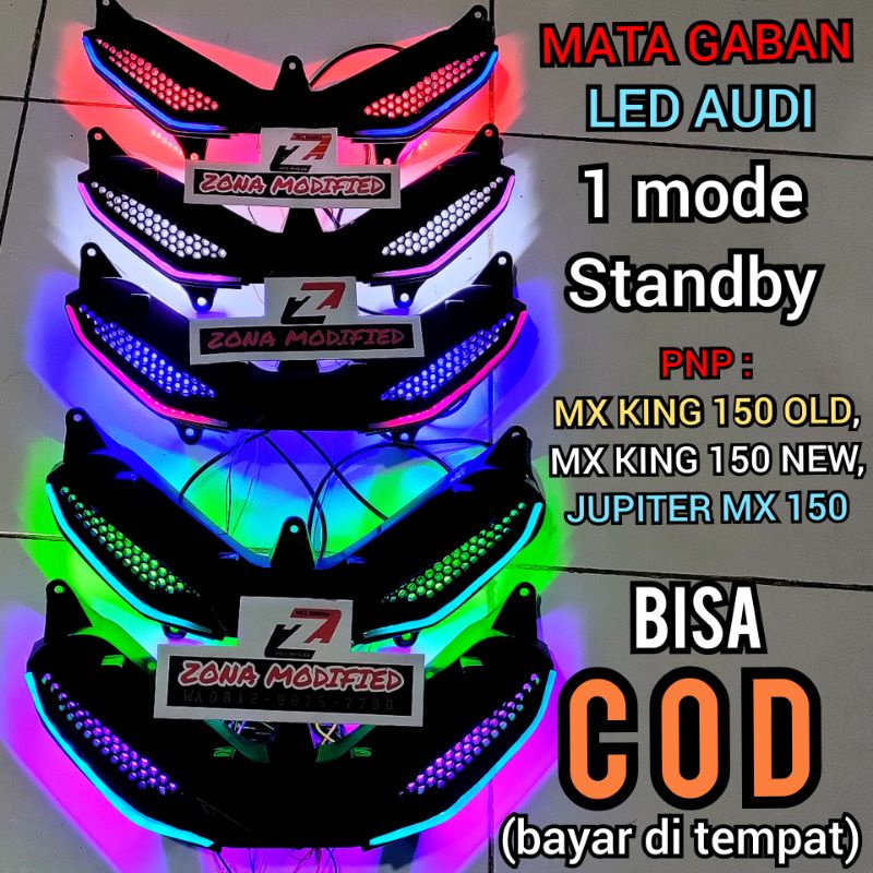 Jual MATA GABAN MX KING 150 LED AUDI DRL | Shopee Indonesia