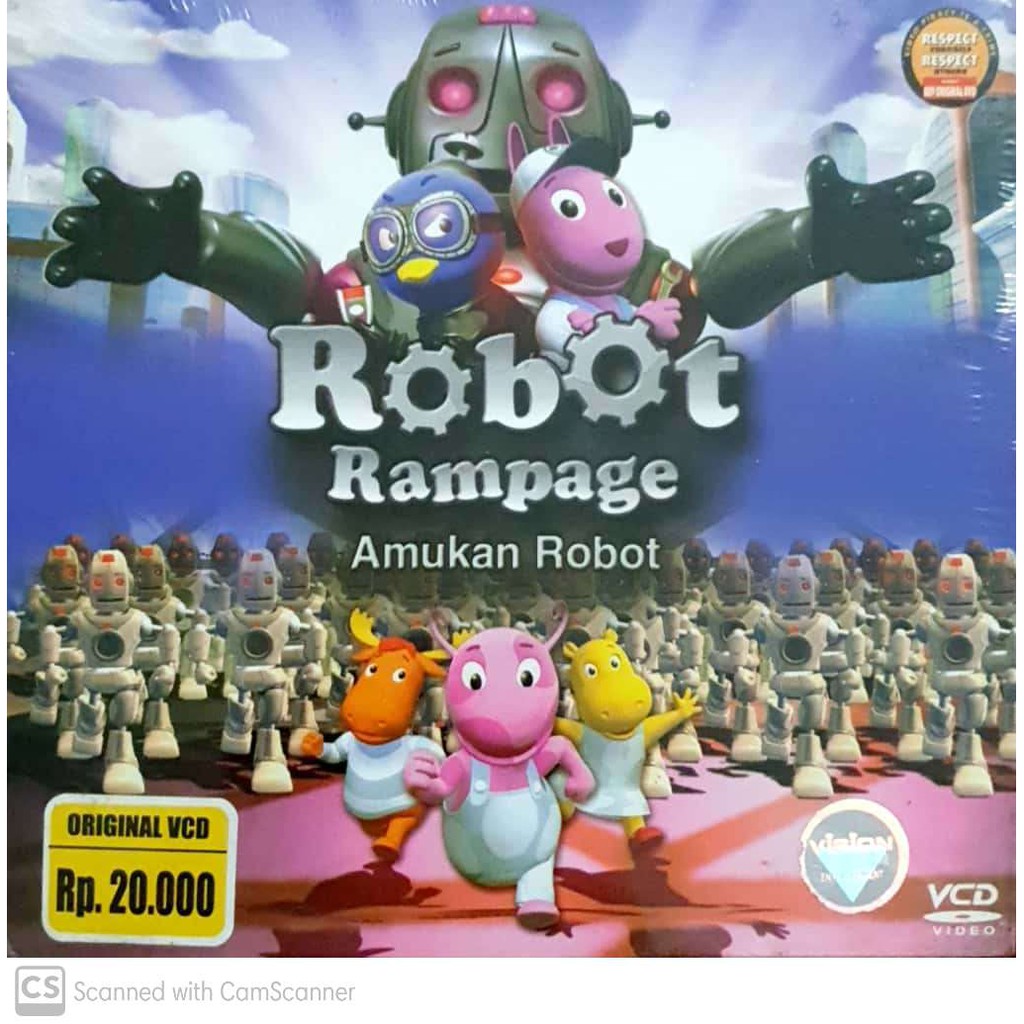 Jual The Backyardigans Robot Rampage Vcd Original Shopee Indonesia