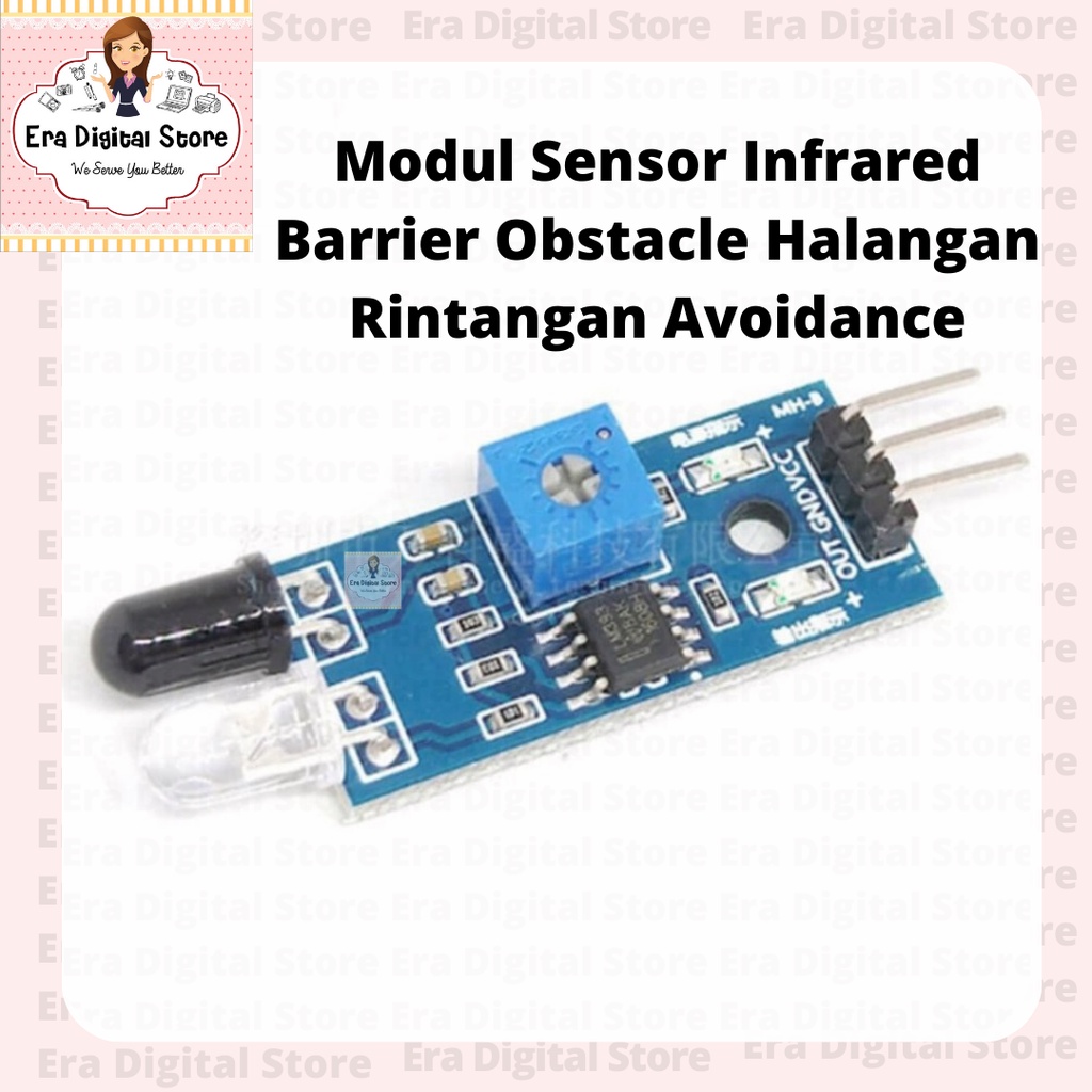 Jual Modul Sensor Infrared Barrier Obstacle Halangan Rintangan ...
