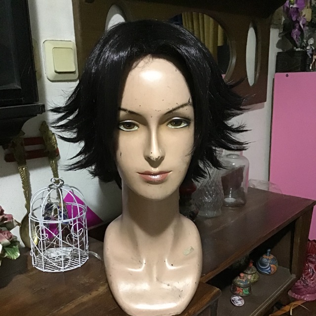 Jual Norton Campbell Identity V wig cosplay cowok hitam Shopee