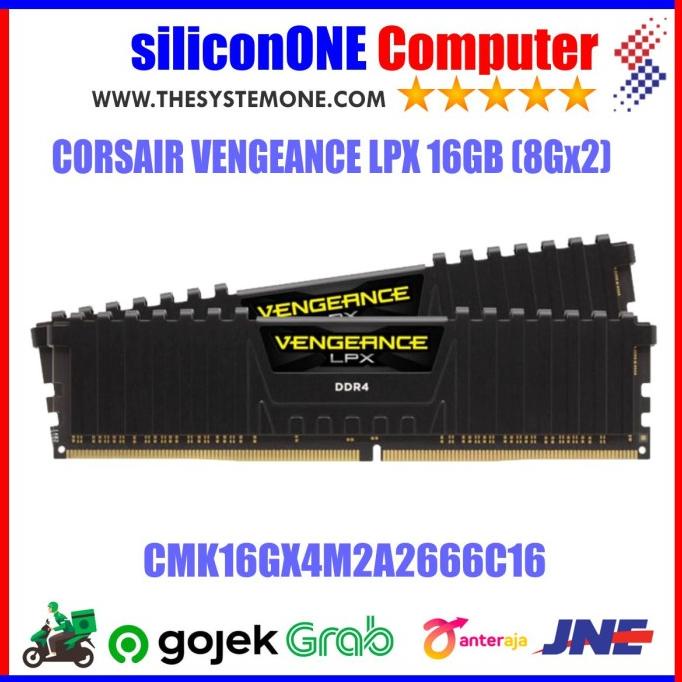 Jual Corsair Vengeance Lpx Cmk16Gx4M2A2666C16 (2X8Gb) | Shopee Indonesia
