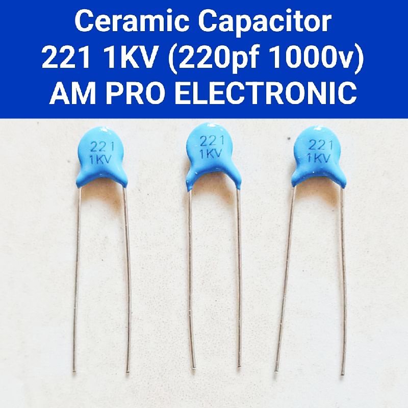 Jual Ceramic 221 1KV 220pf Kapasitor Keramik 1000v 220 pf Capacitor ...