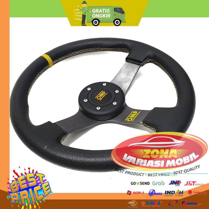 Jual ASSESORIES MOBIL STEER SETIR STIR RACING MOBIL NEW OMP BULAT 14 ...