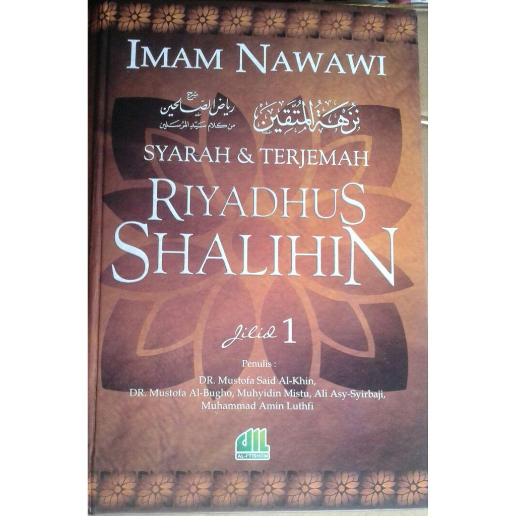 Jual Buku Syarah Dan Terjemah Riyadhus Shalihin Jilid 1 Shopee Indonesia