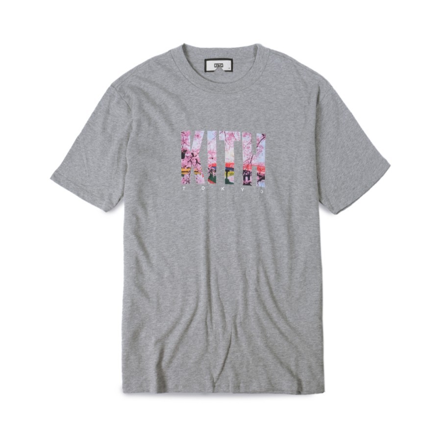 Kith Tokyo Landmark T-Shirt Grey