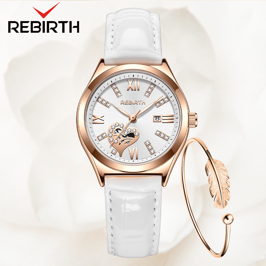 Jual REBIRTH Jam Tangan Wanita Sabuk Kasual Klasik Elegan Display ...