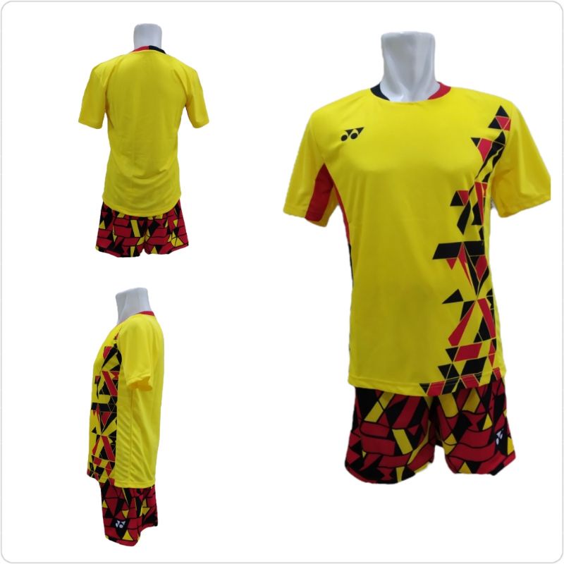 Jual Setelan Baju Seragam Dewasa Badminton Kaos Bulutangkis Y173 ...