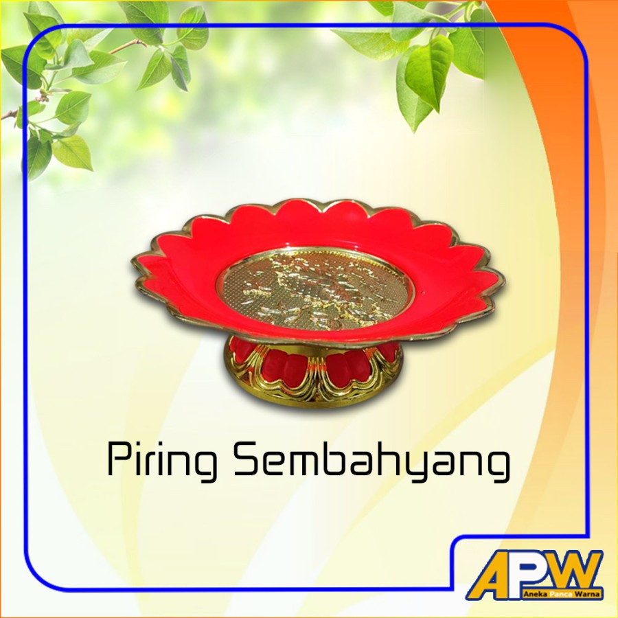 Jual Piring Sembahyang Piring Persembahan Puja Piring Buah Altar Import Shopee Indonesia