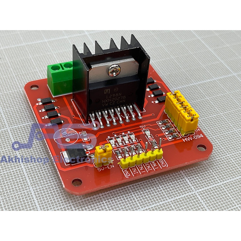 Jual L298N Original ST Driver Motor Driver Stepper Module | Shopee ...