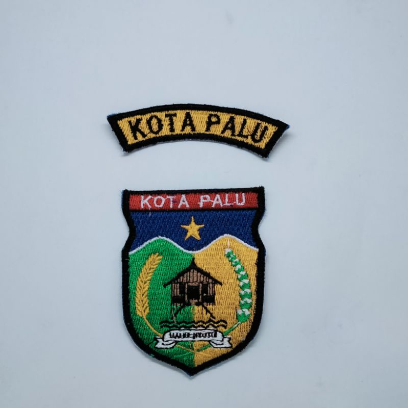 Jual Logo Bordir Kota Palu / Logo Kota Palu / Bordir Logo Kota Palu