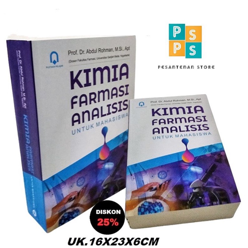 Jual BUKU ORIGINAL BUKU KIMIA FARMASI ANALISIS UNTUJ MAHASISWA BUKU ...