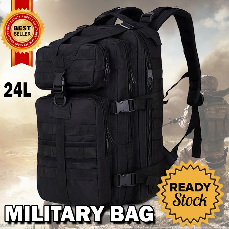 Jual Tas Ransel Desain Militer Army 24L Adventure Outdoor Naik Gunung ...