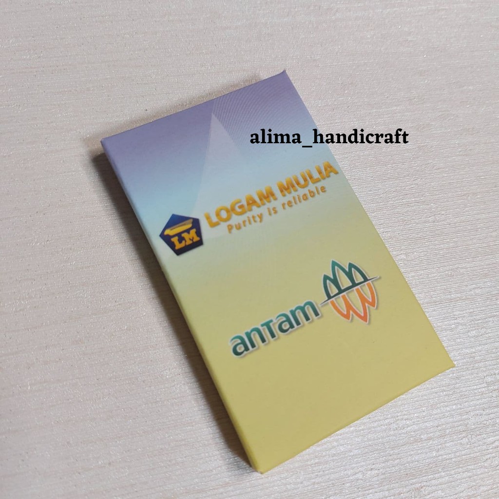 Jual Isi 20 pc Kardus Untuk Antam Packing Logam Mulia Kardus Logam