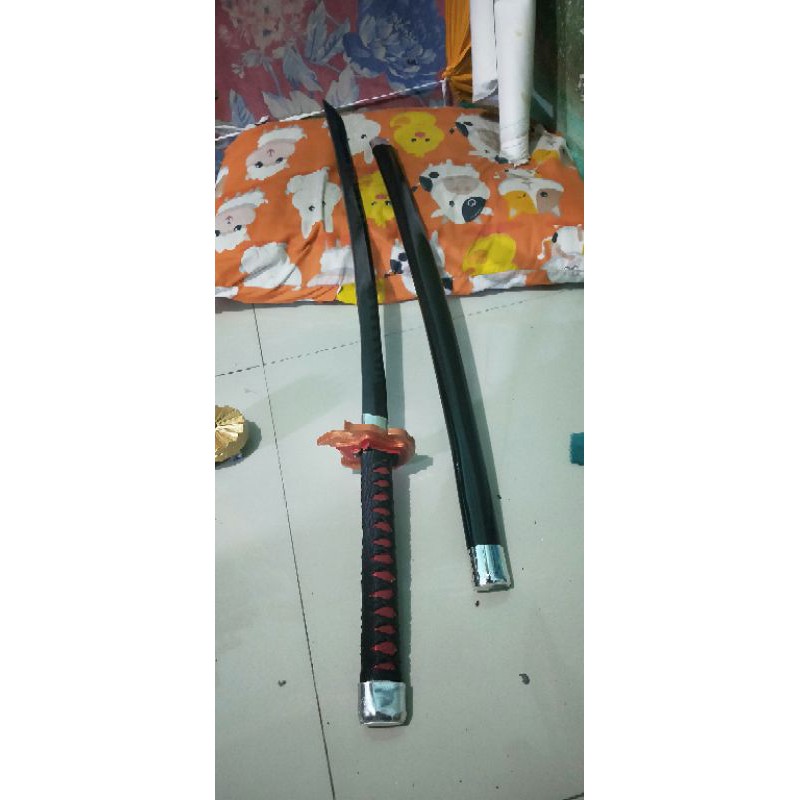 Jual tanjiro versi api kimetsu no yaiba | Shopee Indonesia